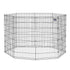 Midwest Contour Metal Exercise Pen for Dogs with Door - Black - 48" Height  