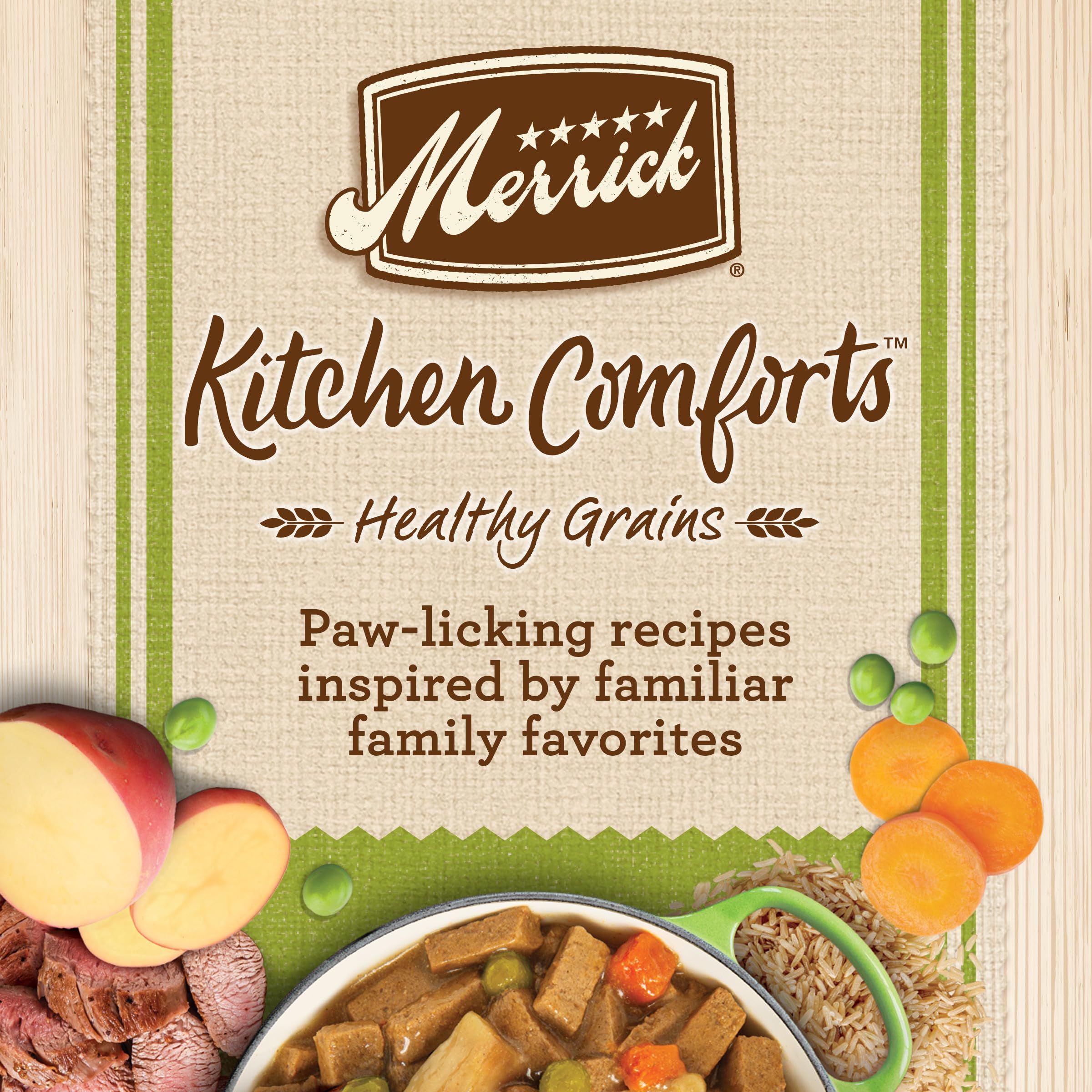 Merrick Healthy Grains Kitchen Comforts Lamb Pie Canned Dog Food - 12.7 Oz - Case of 12  