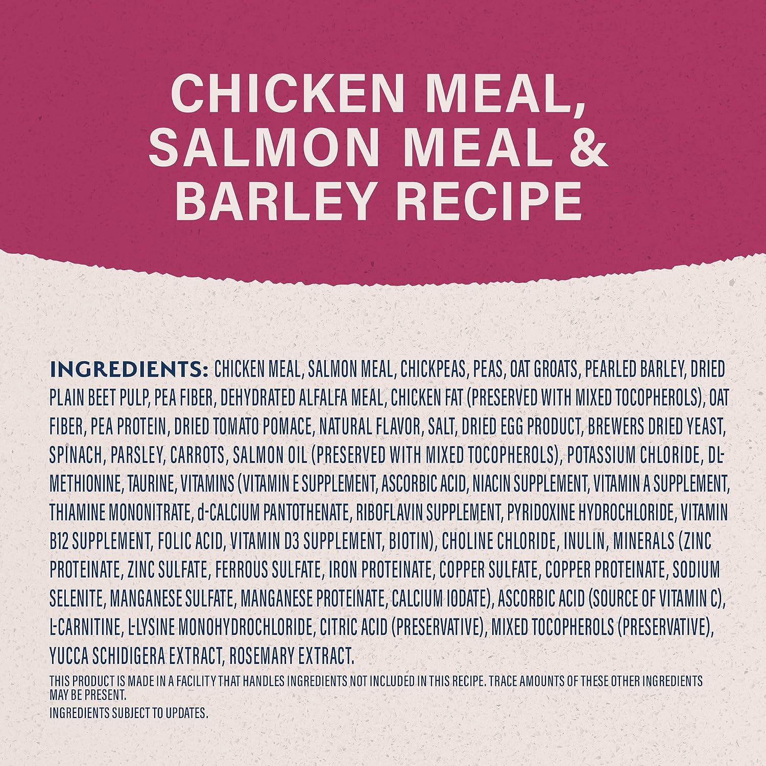 Natural Balance Original Ultra Fat Dogs Low-Calorie Chicken Salmon and Barley Adult Dry Dog Food