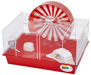Ferplast Coney Island Hampster Cage includes Accessories - 20" X 13.8" X 9.8" Inches