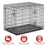 Midwest Contour Metal Folding Single Door Dog Crate - 36" X 23" X 25" Inches  