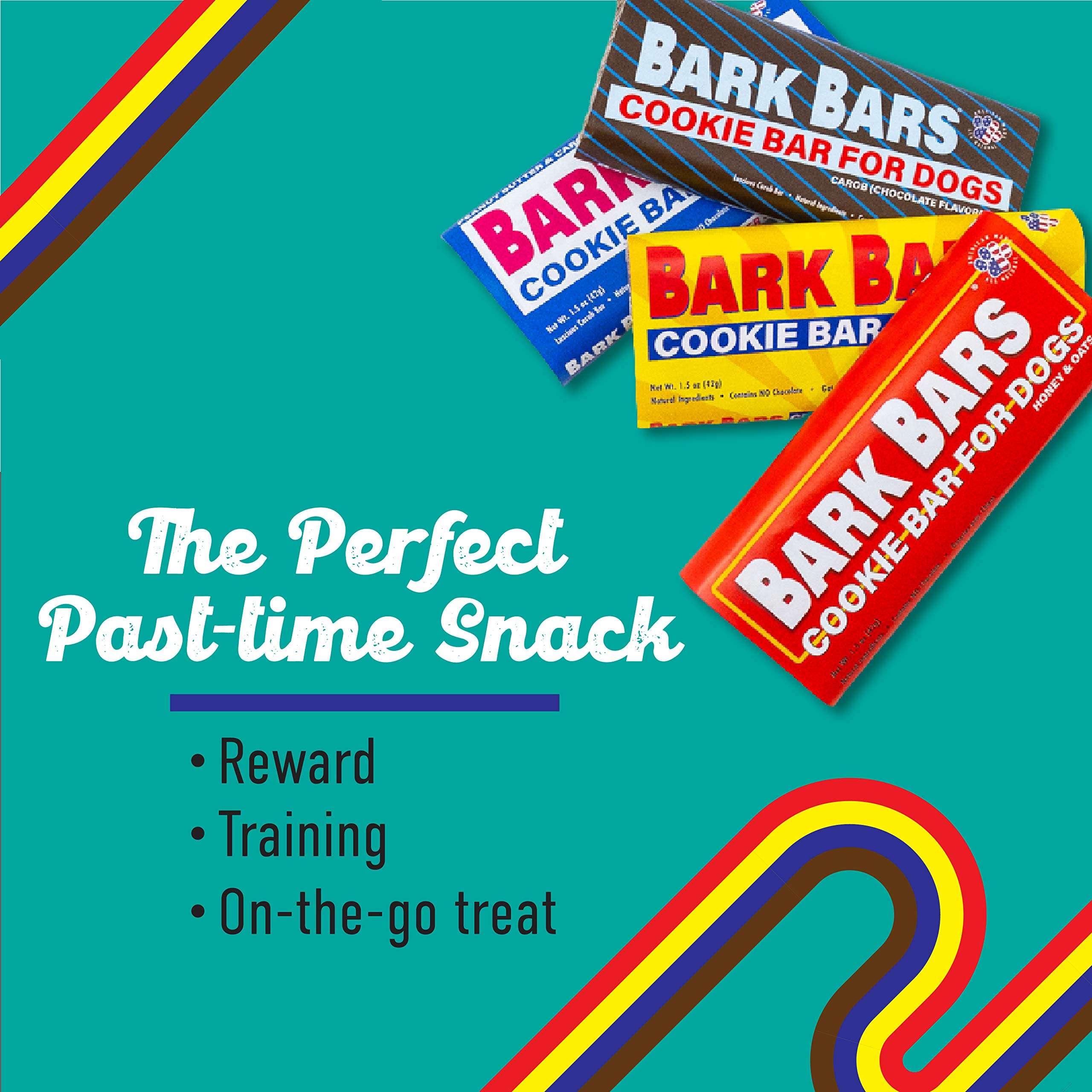 Petknowledgy Bark Bars Dog Biscuit Treats - Assorted Pack - 6 Oz - Case of 6  