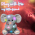 Spunky Pup Glow In the Dark Elephant Squeak and Plush Dog Toy - Small  