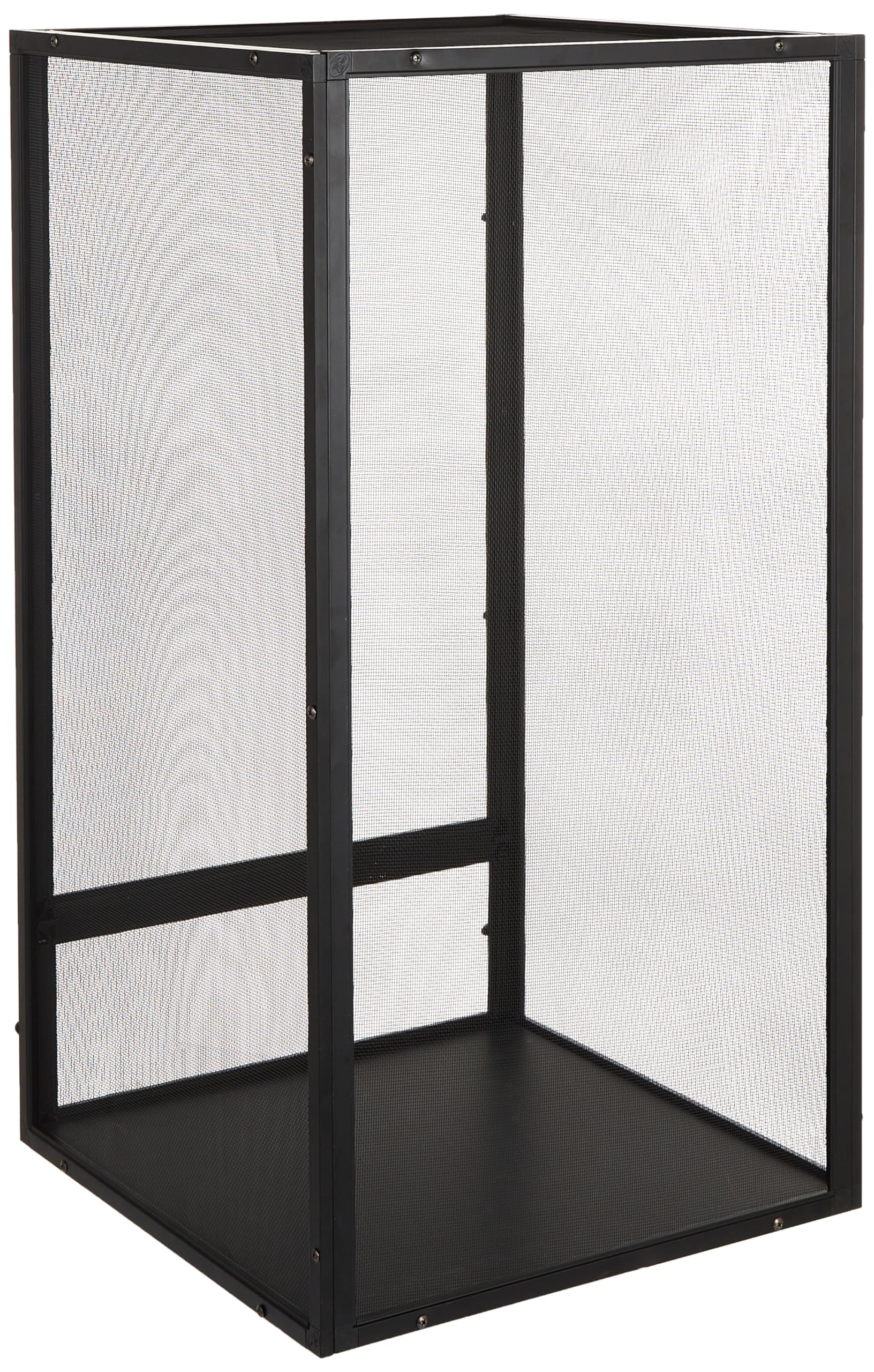 Zoo Med Laboratories ReptiBreeze Reptile Cage with Open-Air Auluminum Screen - Medium - L:16