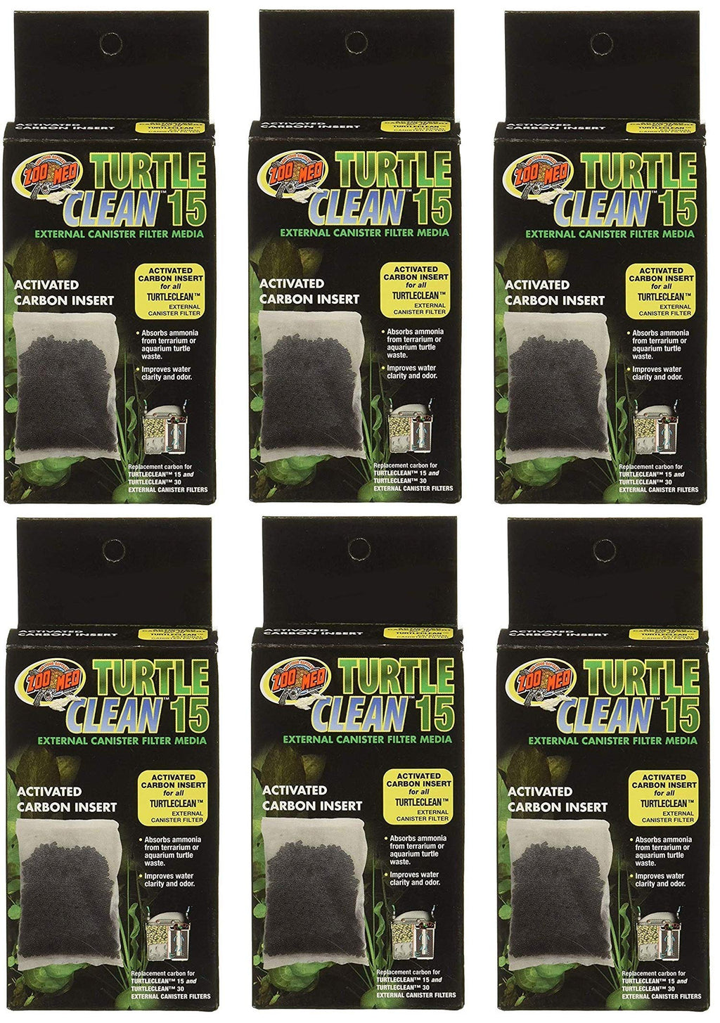 Zoo Med Laboratories Carbon Replacement for 15 or 501 Model Aquarium Canister Filter  