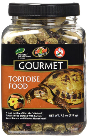 Zoo Med Laboratories Gourmet Tortoise Dry Food - 7.5 Oz