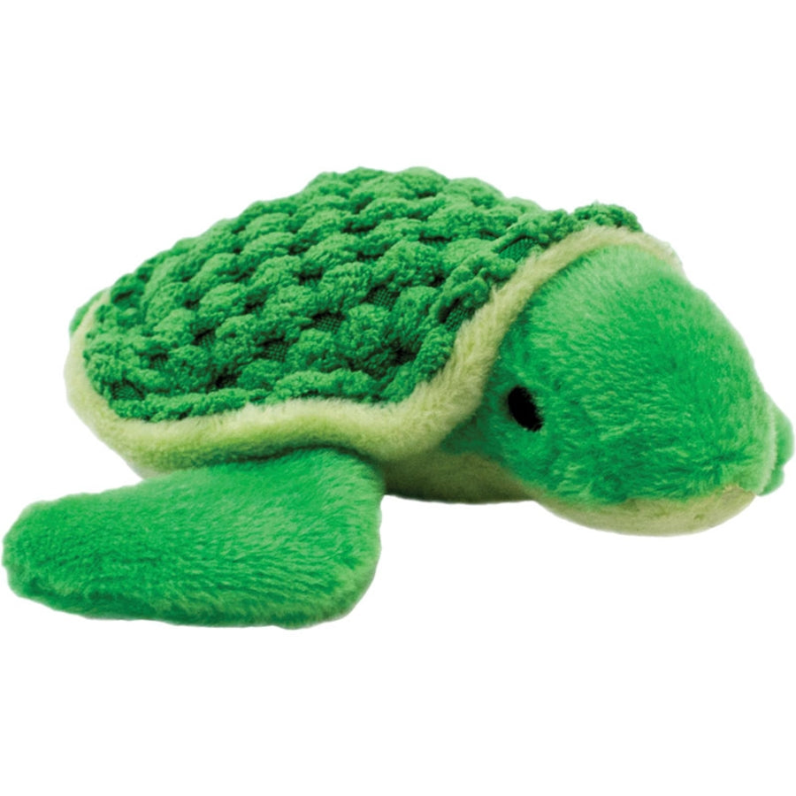 Tall Tails Plush Squeaker Turtle Squeak and Soft Plush Dog Toy - 4 Inches