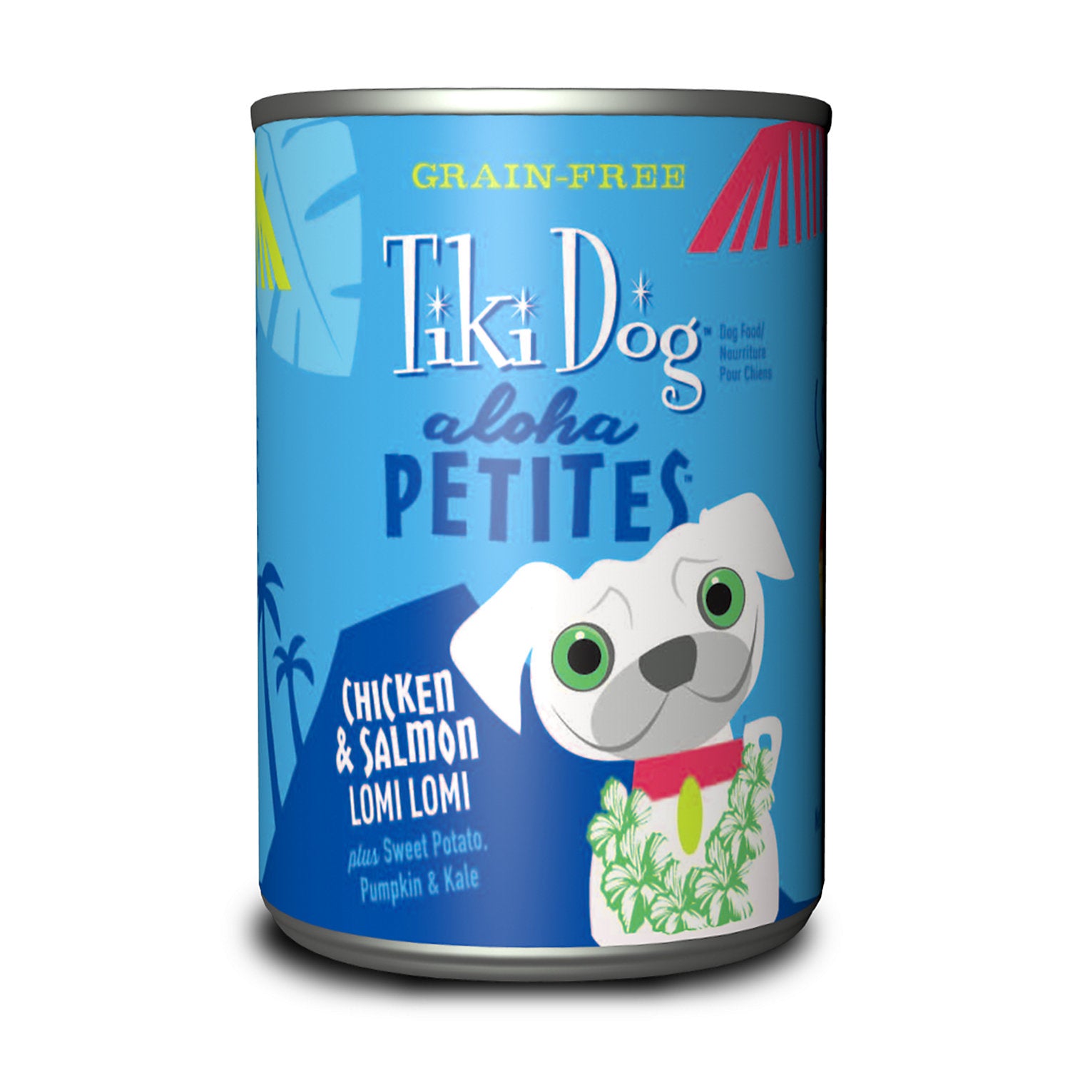 Tiki Dog Aloha Petites Lomi Lomi Chicken and Salmon Small-Breed Canned Dog Food - 9 Oz - Case of 8 Default Title