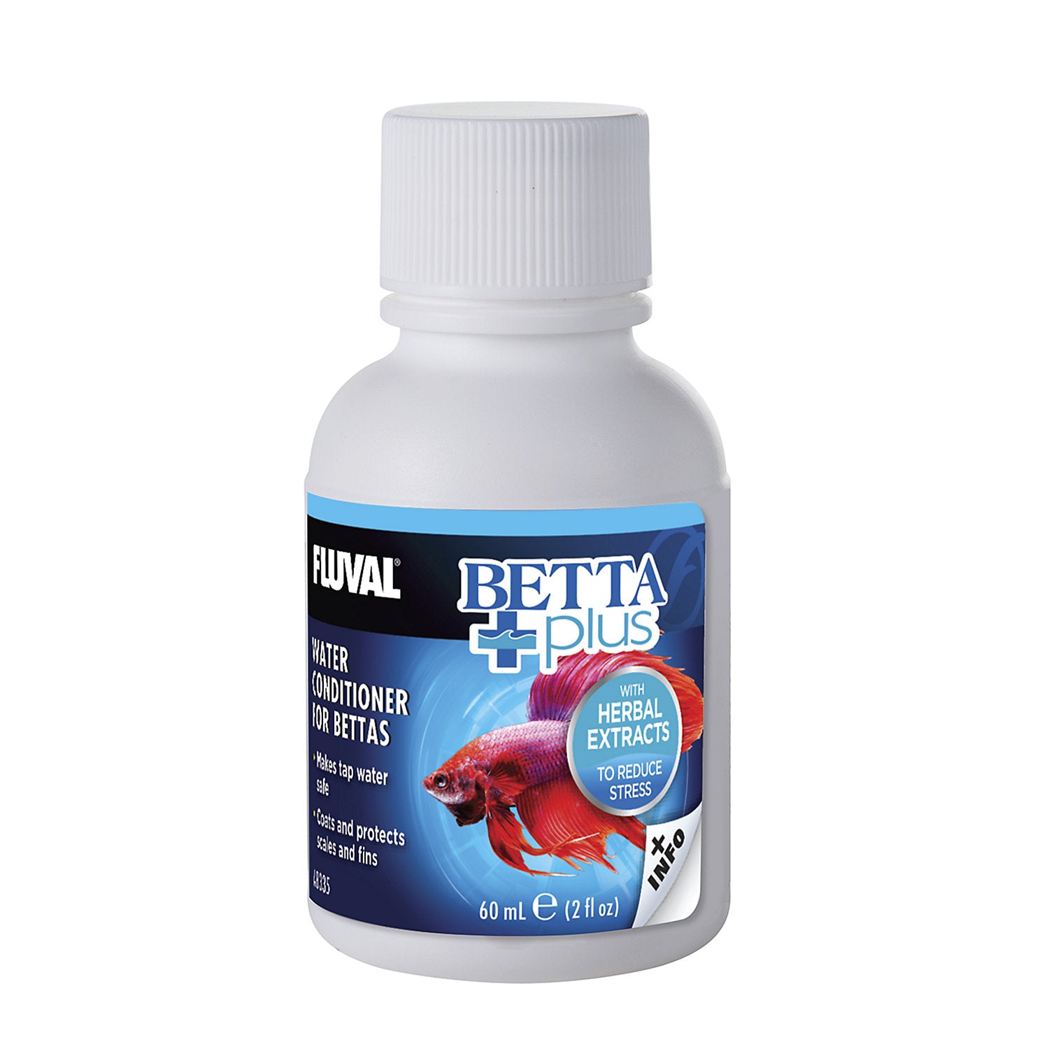 Fluval Betta Plus Freshwater Aquarium Water Conditioner Treatment - 2 Oz