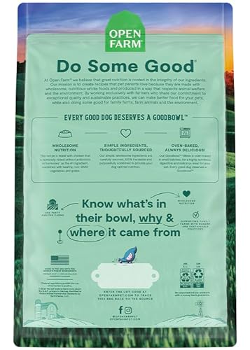 Open Farm Goodbowl Chicken and Brown Rice Oven-Baked Small-Batch Dry Dog Food - 3.5 Lbs