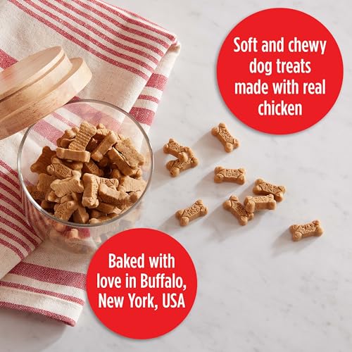 Milk-Bone Real Chicken Flavored Bone Soft and Chewy Dog Treats - Mini - 18 Oz - Case of 2