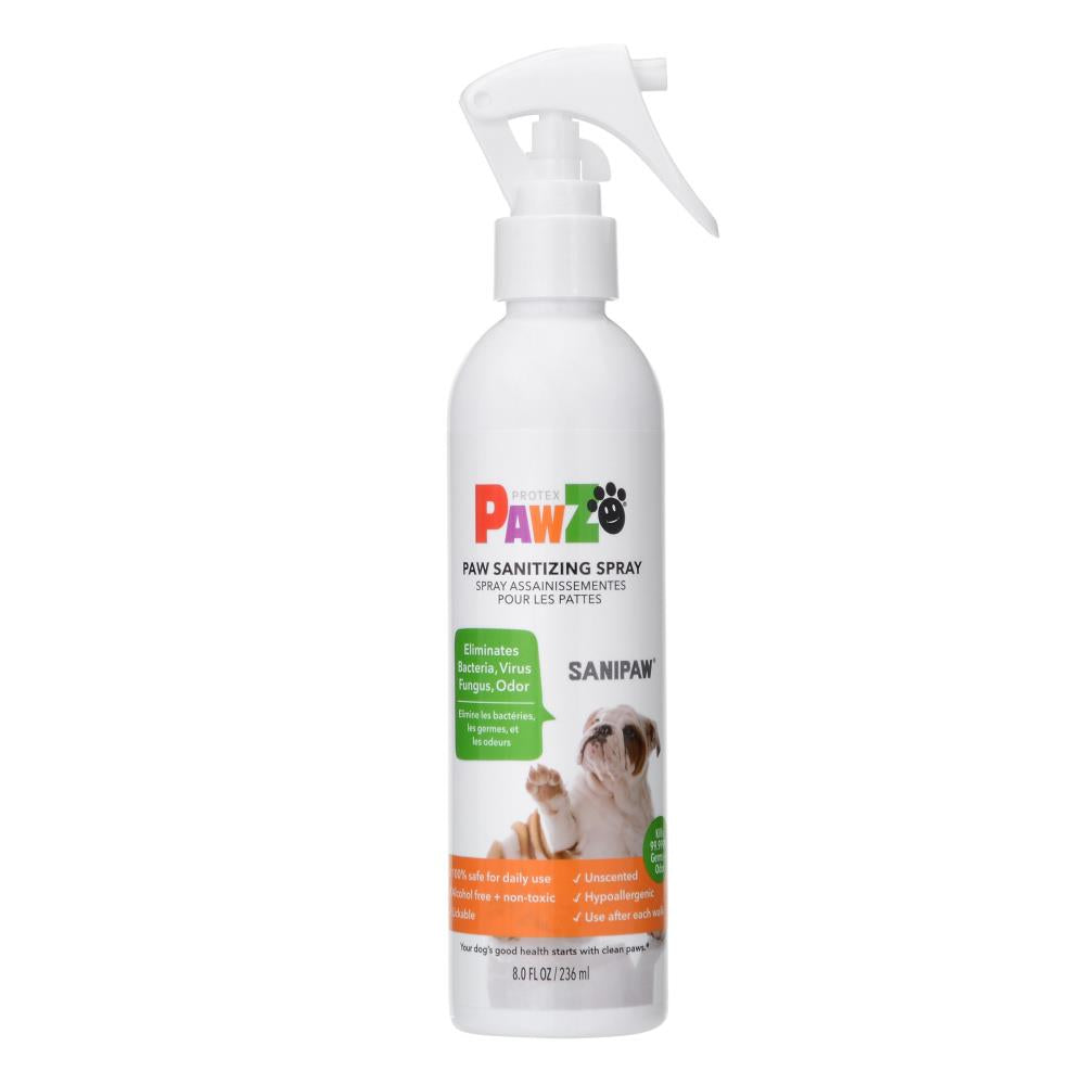 Pawz SaniPaw Santizing Paw Spray for Cats and Dogs - 8 Oz  