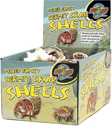 Zoo Med Laboratories Hermit Crab Shell - Multi-Pack - 24 Piece  