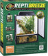 Zoo Med Laboratories ReptiBreeze Reptile Cage with Open-Air Auluminum Screen - Small - L:16" X W:16" X H:20" Inches  