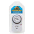 Zoo Med Laboratories AquaSun Single Plugin Outlet 24-Hour Aquarium Timer - White  