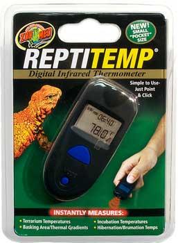 Zoo Med Laboratories ReptiTemp Digital Infrared Handheld Thermometer  