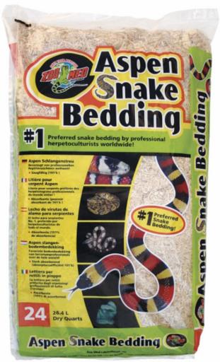 Zoo Med Laboratories Aspen Snake Bedding - 24 Qt  