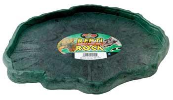 Zoo Med Laboratories Repti Rock Reptile Food Dish - Extra Large  