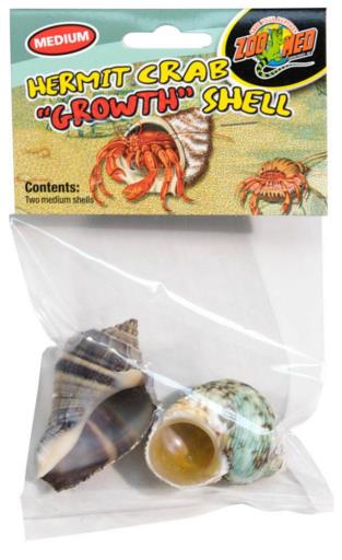 Zoo Med Laboratories Hermit Crab Growth Shell - Medium - 2 Pack  