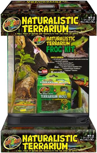 Zoo Med Laboratories Naturalistic Terrarium Frog Kit - L:12