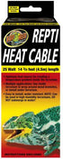 Zoo Med Laboratories Reptile Heater Cable for Terrariums - 25WT - 14.75 Feet  