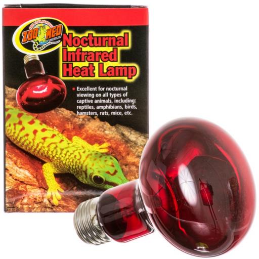 Zoo Med Laboratories Nocturnal Infrared Reptile Heating Lamp - 250 Watt  