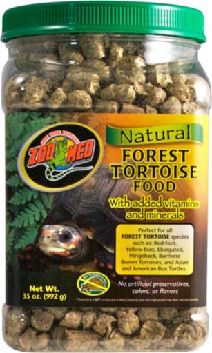 Zoo Med Laboratories Natural Forest Formula Tortoise Dry Food - 35 Oz  