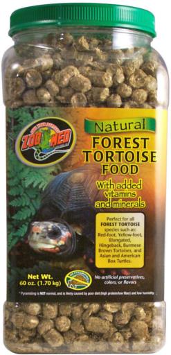 Zoo Med Laboratories Natural Forest Formula Tortoise Dry Food - 60 Oz  