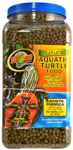 Zoo Med Laboratories Aquatic Freeze-Dried Turtle Reptile Food - 54 Oz  