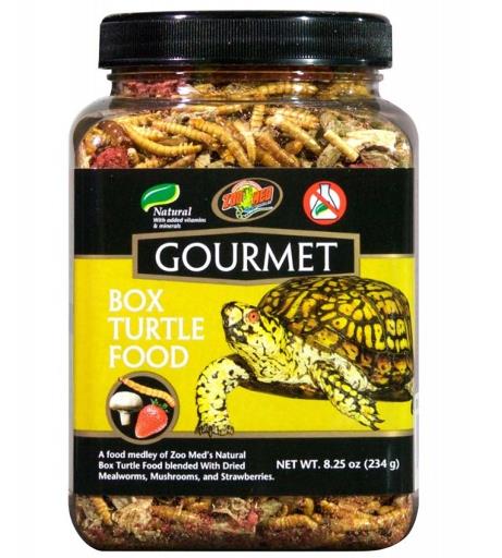 Zoo Med Laboratories Gourmet Box Turtle Dry Food - 8.25 Oz  