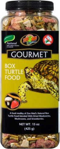 Zoo Med Laboratories Gourmet Box Turtle Dry Food - 15 Oz  