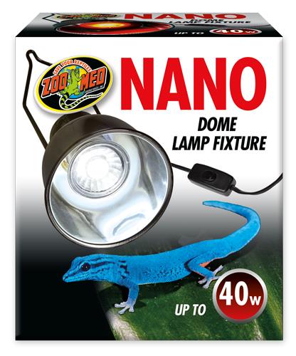 Zoo Med Laboratories Nano Dome Lamp Lighting Fixture - 40 Watt  