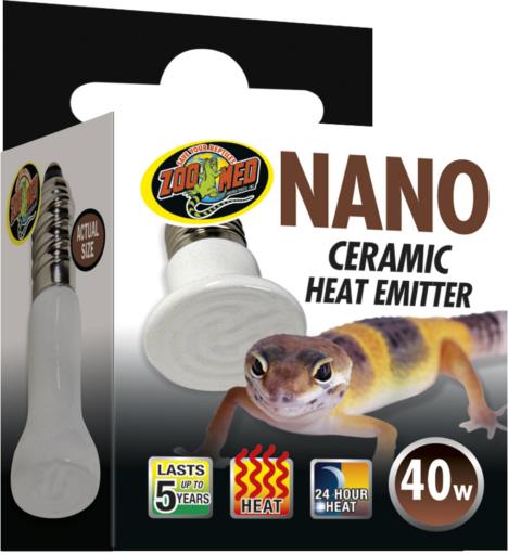 Zoo Med Laboratories Nano Ceramic Reptile Heat Emitter - 40 Watt  