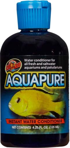 Zoo Med Laboratories Aqua Pure Instant Water Conditioner for Freshwater and Salwater Aquariums - 4.25 Oz  