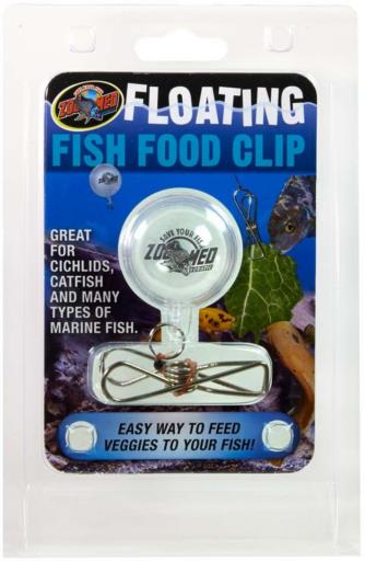 Zoo Med Laboratories Floating Freeze-Dried Fish Feeding Clip  