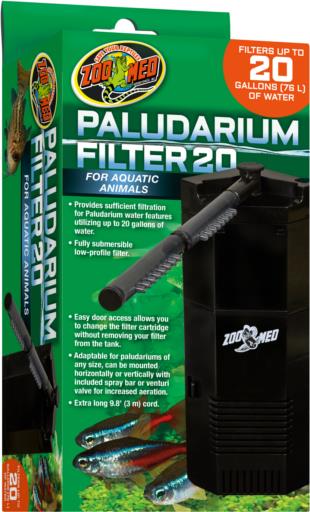 Zoo Med Laboratories Paludarium Filter 20 Internal Filter  