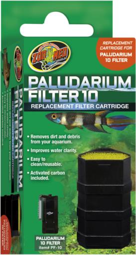 Zoo Med Laboratories Replacement Aquarium and Terrarium Filter Cartridge for Paludarium 10 Filter  