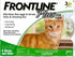 Frontline Plus Flea and Tick Treatment for Cats and Kittens - Green - 3 Pack  