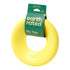 Earth Rated Rubber Flyer Floating Fetch and Chew Dog Toy - Yellow