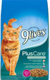 9Lives + Care Tuna and Eggs Dry Cat Food - 3.15 Lbs - Case of 4  