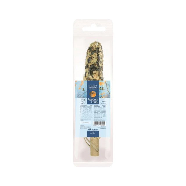 A&E Cage Company Garden Fun Smakers Seed Stick for Chickadees Wild Bird Treats - Small - 1.9 Oz