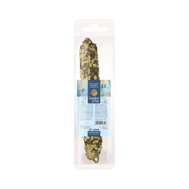 A&E Cage Company Garden Fun Smakers Seed Stick for Woodpecker Wild Bird Treats - Small - 1.94 Oz
