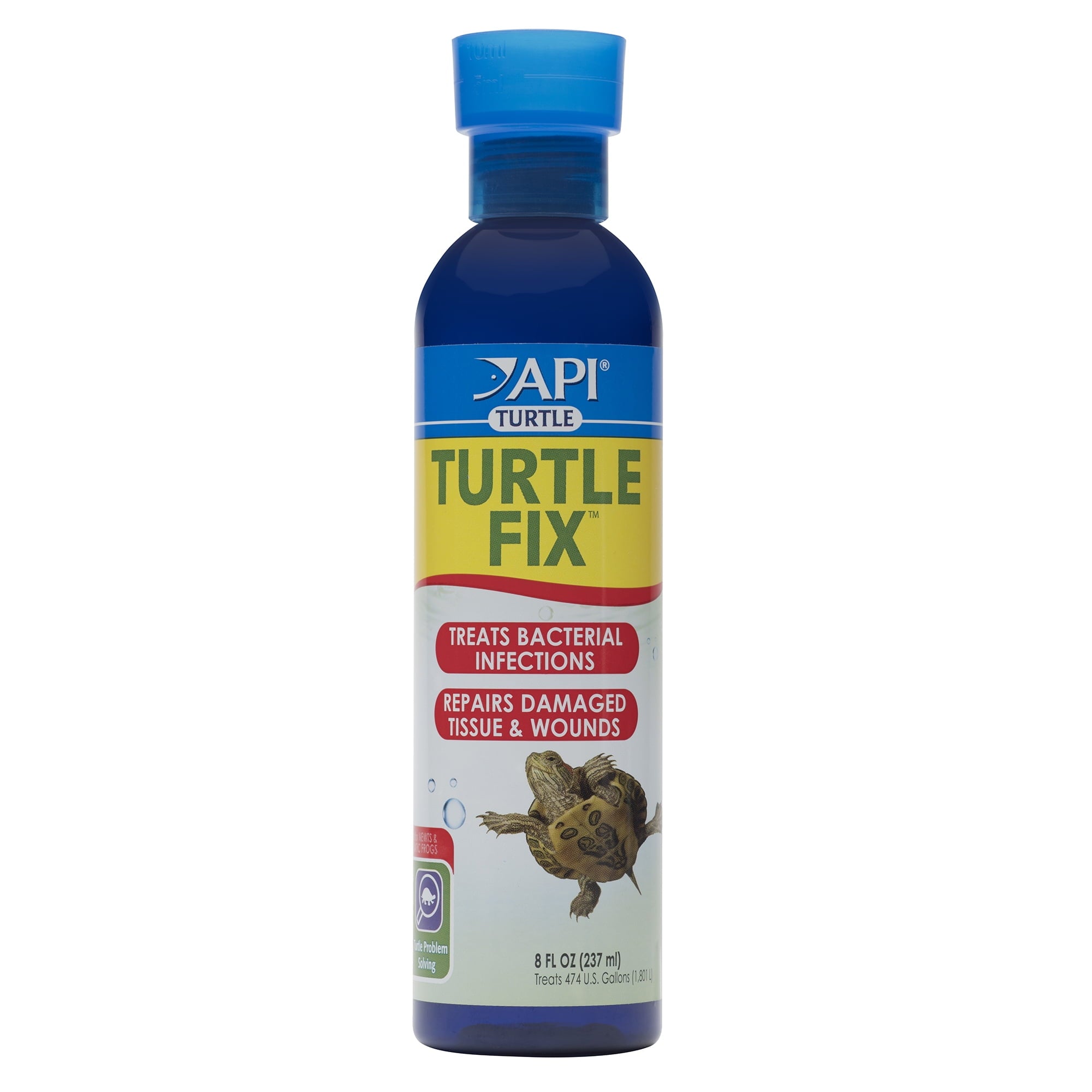 API Turtle Fix Frog Newt and Turtle Liquid Infection Medicine - 8 Oz