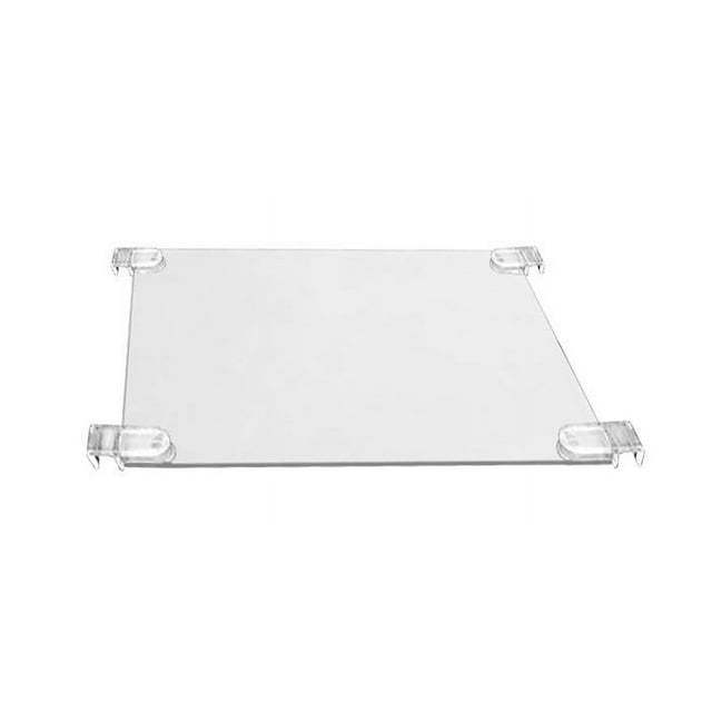 Aquatop Glass Lid and Clips for Aquarium Model HCA-12G - 12 Gallon Aquarium - L:34.6 X W:7.5 