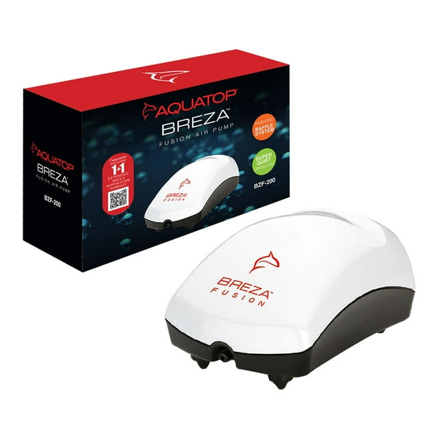Aquatop Breza Fusion AP-200 Aquarium Air Pump - Up to 20 Gallons