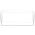 Aquatop Bookshelf-Style Tall High Clear Glass Aquarium - 6.5 Gallons - L: 6.7 X W: 23.6 X H: 9.4 Inches