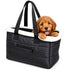 Pet Life ® “Sherpa-Snug" Over-The-Shoulder Designer Fashion Pet Carrier Default Title