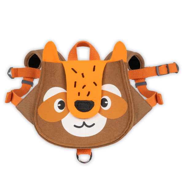 Touchdog ® Lion Designer Large-Pocketed Velcro Dog Backpack and Harness  