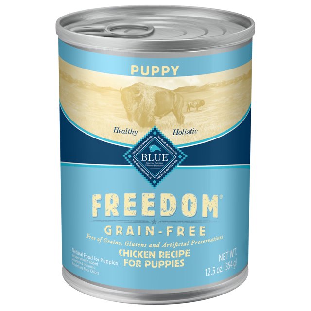 Blue Buffalo Freedom Grain-Free Chicken Puppy Recipe Canned Dog Food - 12.5 Oz - Case of 12 Default Title