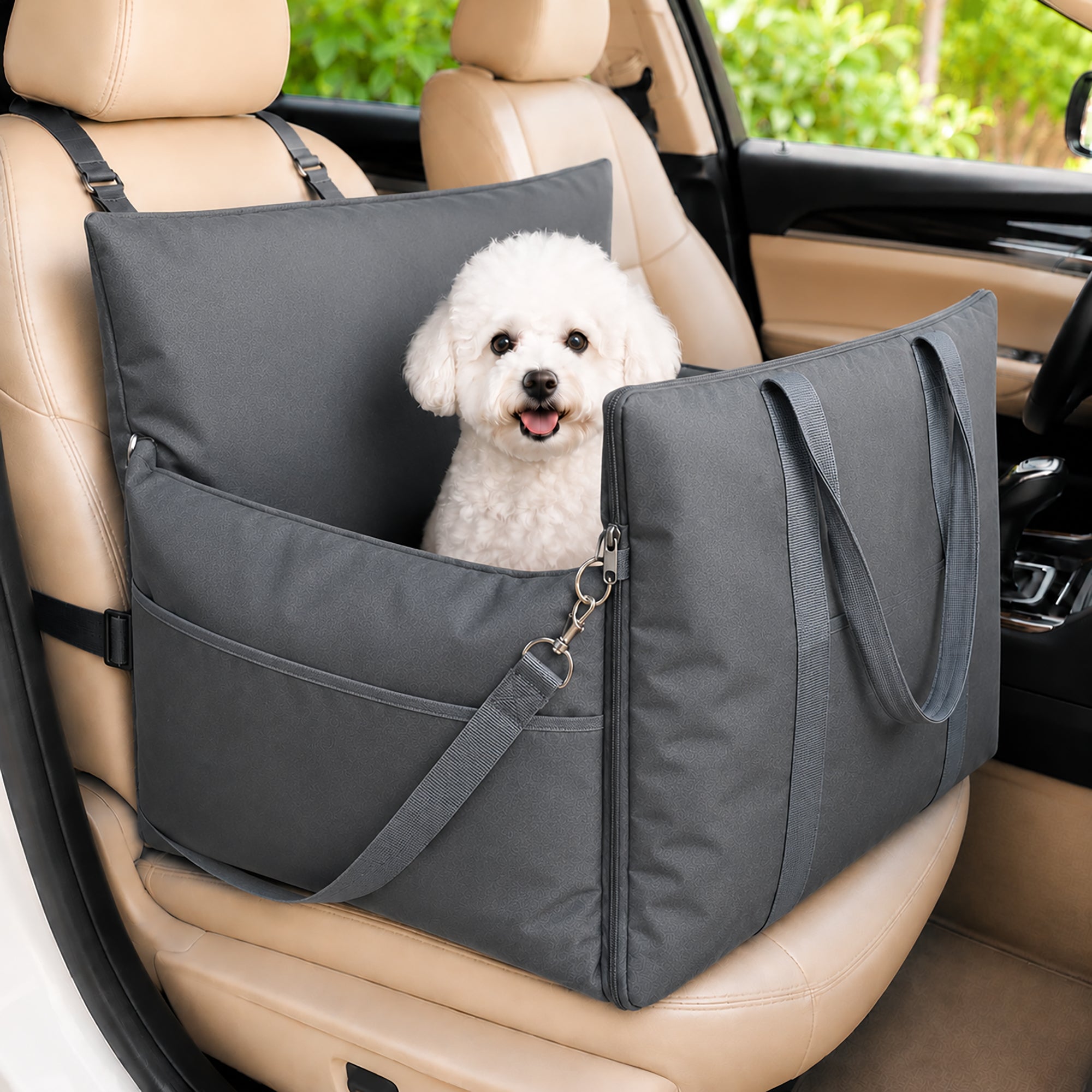 Pet Life ® RideNest 2-in-1 Travel Pet Carseat and Pet Bed